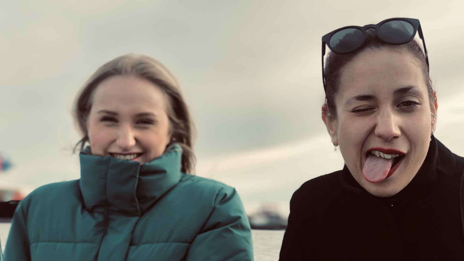 sags-Team unterwegs mit Spassmoment auf dem Boot.